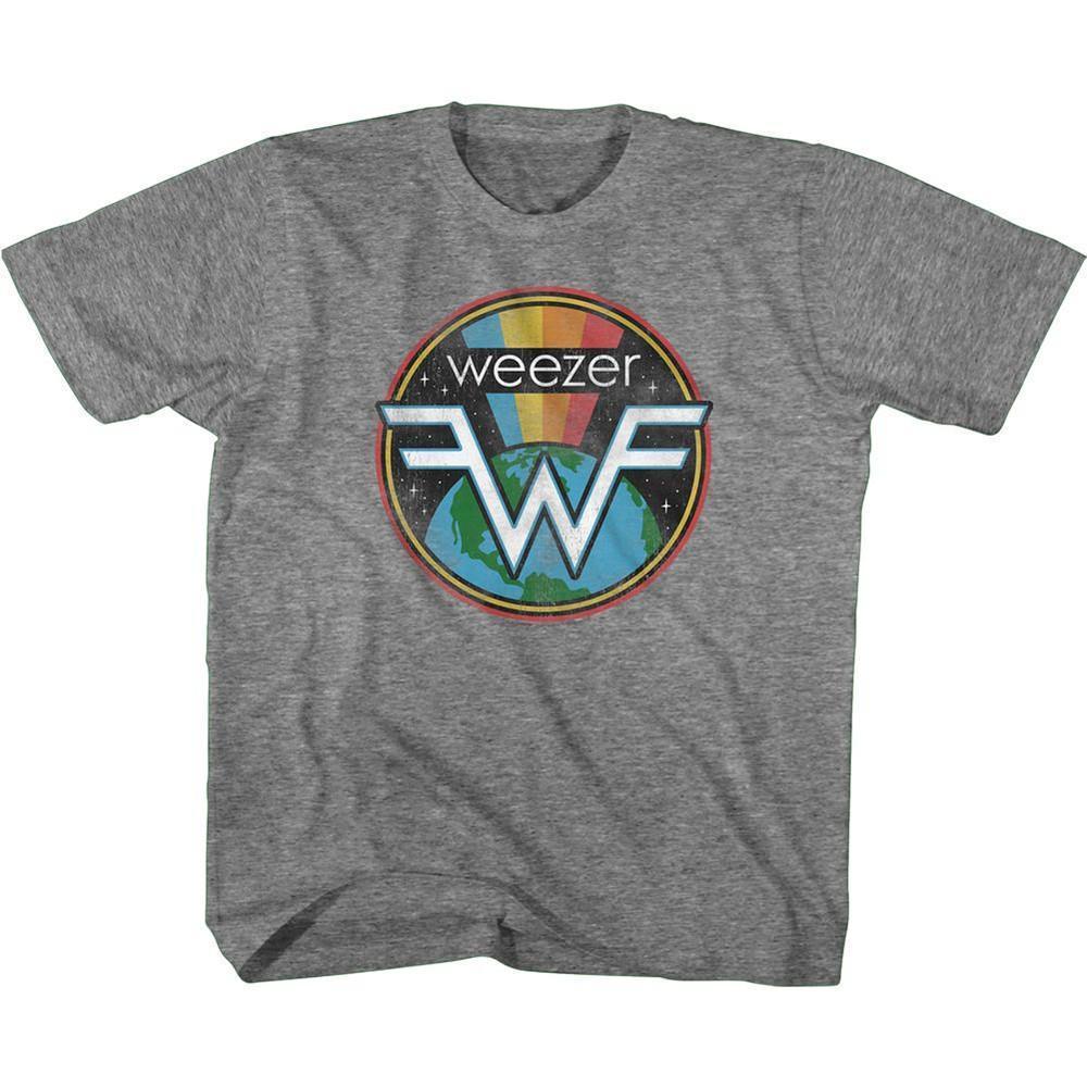 Weezer Space Weez Graphite Heather  T-Shirt